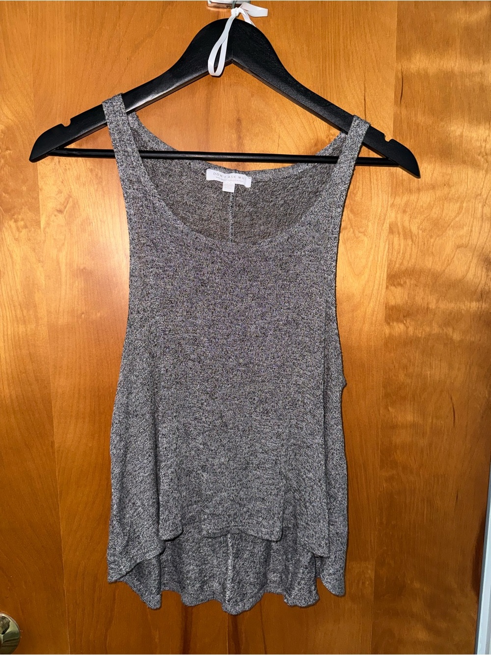 Madewell Heather Gray Scoop Neck Tank - Picture 2 of 3
